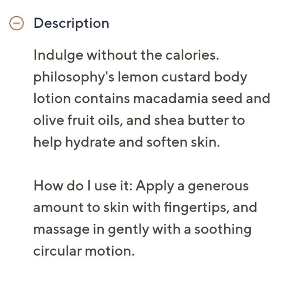 Philosophy Lemon Custard Body Lotion - Picture 3 of 4